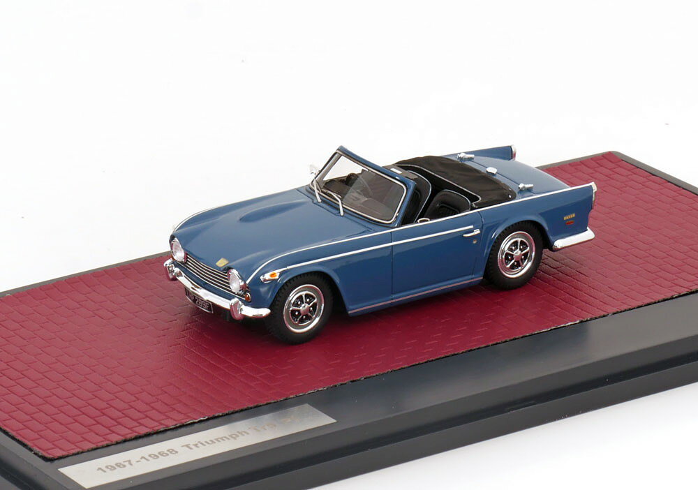 乐天商城 - マトリックス 1/43 トライアンフ TR5 PI ロードスター 1967-1968 ブルー 408台限定Matrix 1:43 Triumph TR5 PI Roadster 1967-1968 blue Limited Edition 408 pcs