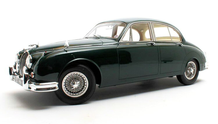 JAGUAR - マトリックス 1/12 ジャガー MK II 1959-1968 ブリティッシュレーシンググリーンMatrix 1:12 Jaguar MK II year 1959-1968 british racing green