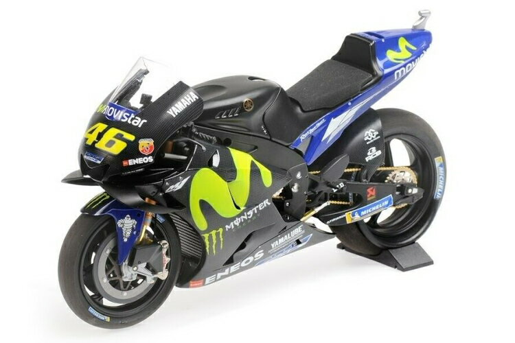 ミニチャンプス 1/12 バレンティーノ ロッシ ヤマハ YZR-M1 46 テスト バレンシア MotoGP 2017 1002台限定 Minichamps 1:12 Valentino Rossi Yamaha YZR-M1 46 Test Valencia MotoGP 2017 Limitation 1002 pcs.