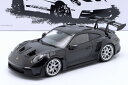 ミニチャンプス 1/18 ポルシェ 911 (992) GT3 RS 2023 ブラック/シルバー リム 300台限定Minichamps 1:18 Porsche 911 (992) GT3 RS 2023 black / silver rims limitation 300 pcs