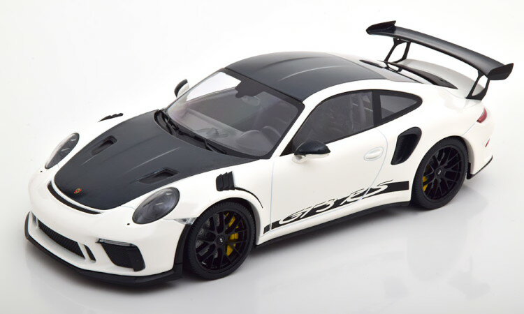 ミニチャンプス 1/18 ポルシェ 911 (991/2) GT3 RS ヴァイサッハ パッケージ 2019 ホワイト カーボングレー 111台限定 Minichamps 1:18 Porsche 911 (991/2) GT3 RS Weissach Package 2019 wei /carbon-grau Limited Edition 111 pcs.