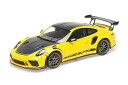 ミニチャンプス 1:18 ポルシェ 911 991 2 GT3 RS ヴァイサッハ パッケージ 2019 レーシングイエロー プラチナリム 330台限定Mini...
