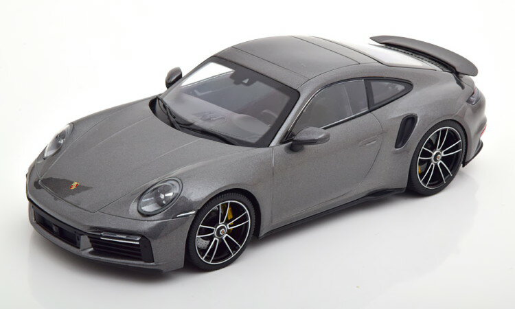 ミニチャンプス 1/18 ポルシェ 911 (992) ターボ S 2020 グレー メタリック 302台限定Minichamps 1:18 Porsche 911 (992) Turbo S 2020 grey-metallic Limited Edition 302 pcs