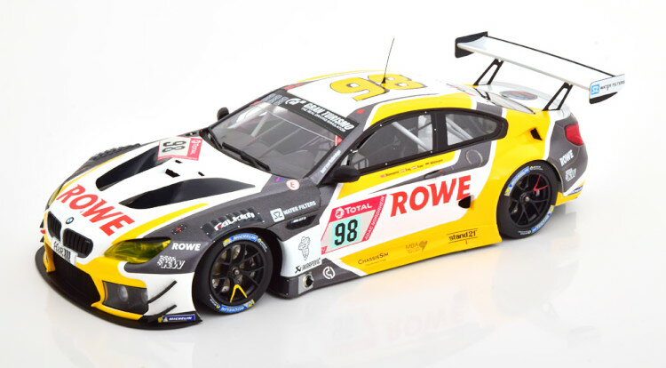 ~j`vX 1/18 BMW M6 GT3 #98 juNN 24ԃ[X 2020 Rowe 120Minichamps 1:18 BMW M6 GT3 No 98 24h Nuerburgring 2020 Rowe Wittmann Blomqvist Eng Limited Edition 120 pcs