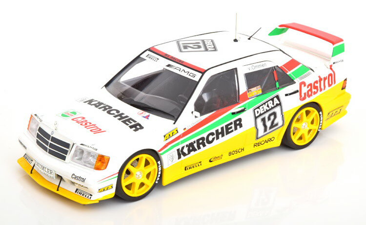 ~j`vX 1/18 ZfX 190 E 2.5-16 G{ #12 DTM 1992 I[ 300Minichamps 1:18 Mercedes 190 E 2.5-16 Evo 2 No 12 DTM 1992 v.Ommen Limited Edition 300 pcs