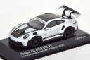 ~j`vX 1/43 |VF 911 (992) GT3 RS juNN Lap 2022 Vo[/ubN 510Minichamps 1:43 Porsche 911 (992) GT3 RS Nuerburgring Lap 2022 silver black Limited Edition 510 pcs