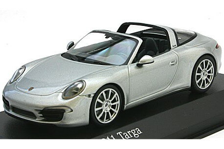 ミニチャンプス 1/43 ポルシェ 911 991 タルガ 4S ロジウム シルバーMinichamps 1:43 PORSCHE 911 (991) TARGA 4S RHODIUM SILVER