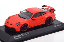 ミニチャンプス 1/43 ポルシェ 911 GT3 2020 オレンジ 300台限定Minichamps 1:43 Porsche 911 GT3 2020 orange Limited Edition 300 pcs.