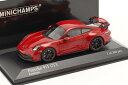 ミニチャンプス 1/43 ポルシェ 911 (992) GT3 2020 カーマインレッド 300台限定Minichamps 1:43 Porsche 911 ...