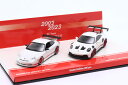 ミニチャンプス 1/43 ポルシェ 20年 2台セット 911 GT3 RS: 996 (2003) & 992 (2023) 300台限定Minichamps...