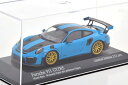 ミニチャンプス 1/43 ポルシェ 911 991 2 GT2 RS 2018 ブルー ブラック 222台限定 Minichamps 1:43 Porsche 911 991 2 GT2 RS 2018 blue black Limited Edition 222 pcs.