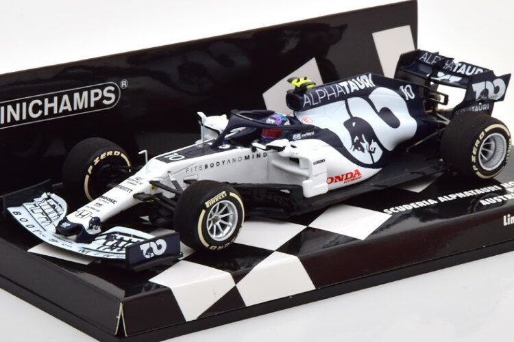 ミニチャンプス 1/43 アルファ タウリ ホンダ AT01 オーストリアGP 2020 ピエール ガスリー 600台限定 Minichamps 1:43 Alpha Tauri Honda AT01 GP Austria 2020 Gasly Limited Edition 600 pcs