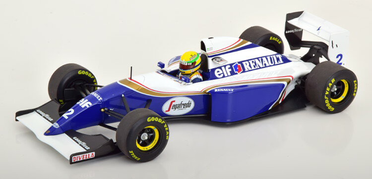 ミニチャンプス 1/18 ウィリアムズ ルノー FW16 サンマリノGP 1994 Senna デカール付きMinichamps 1:18 Williams Renault FW16 GP San Marino 1994 Senna with Decals