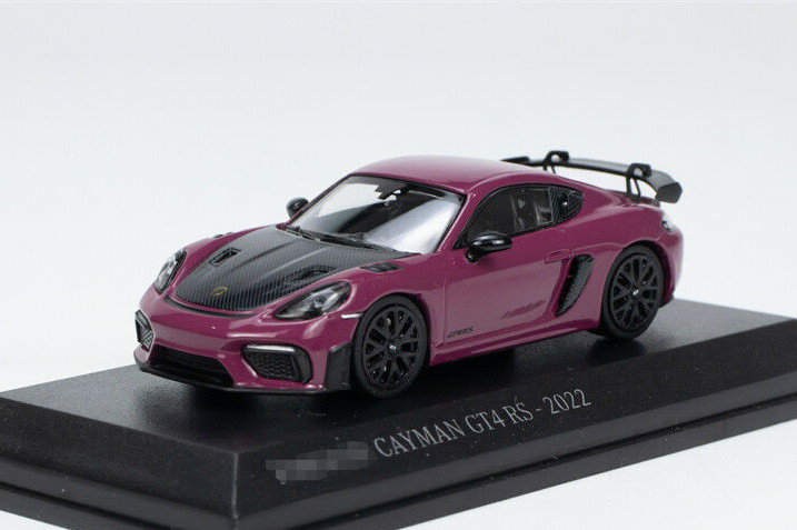 ~j`vX 1/64 |VF PC} GT4 RS 2022 Minichamps 1:64 PORSCHE Cayman GT4RS