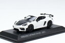 ミニチャンプス 1/64 ポルシェ 718 ケイマン GT4 RS 64 ホワイトMinichamps 1:64 PORSCHE 718 Cayman GT4 RS 64 WHITE(3)