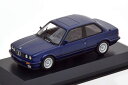 ミニチャンプス 1/43 BMW 3シリーズ E30 1989 メタリックダークブルーMinichamps 1:43 BMW 3 Series E30 1989 dark blue metallic