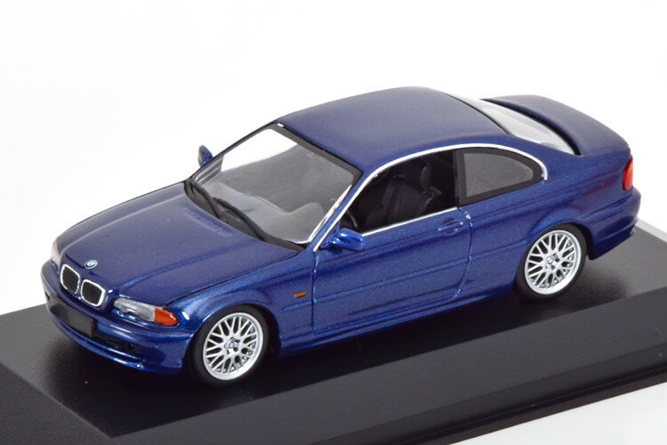 ~j`vX 1/43 BMW 328 CI E46 N[y 1999 u[^bN }LV`vX RNVMinichamps 1:43 BMW 328 CI E46 Coupe 1999 bluemetallic Maxichamps Collection