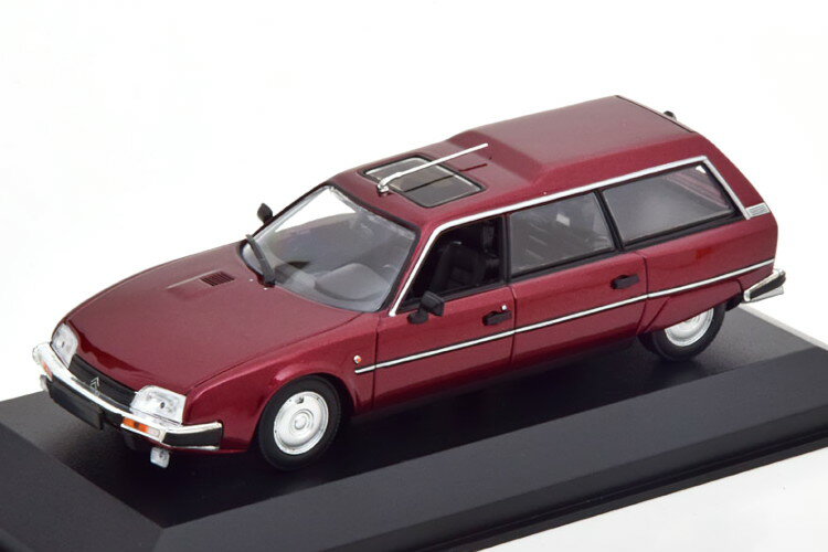 ~j`vX 1/43 VgG CX uCN 1980 _[Nbh^bN }LVVv RNVMinichamps 1:43 Citroen CX Break 1980 dunkelrot-metallic Maxichamps Collection