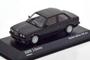 ミニチャンプス 1/43 BMW 3er E30 リムジン 1989 ブラック 500台限定Minichamps 1:43 BMW 3er E30 Limousine 1989 schwarz Limited Edition 500 pcs.