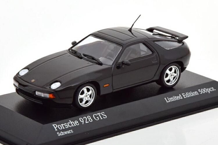 ミニチャンプス 1/43 ポルシェ 928 GTS 1991 ブラック 500台限定 Minichamps 1:43 Porsche 928 GTS 1991 black Limited Edition 500 pcs