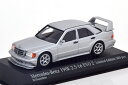 ミニチャンプス 1/43 メルセデス ベンツ 190E 2.5-16 Evo2 1990 シルバー 500台限定 Minichamps 1:43 Mercedes 190E 2.5-16 Evo2 1990 silver Limited Edition 500 pcs