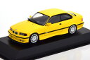 ミニチャンプス 1/43 BMW M3 E36 クーペ 1992 イエロー Minichamps 1:43 BMW M3 E36 Coupe 1992 yellow Maxichamps-Series