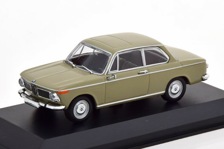 ~j`vX 1/43 BMW 1600 1968 x[W }LV`vXV[Y@Minichamps 1:43 BMW 1600 1968 beige Maxichamps-Series