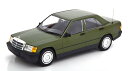 ミニチャンプス 1/18 メルセデス・ベンツ W201 1982 メタリックグリーン 504台限定 Minichamps 1:18 Mercedes 190E W201 1982 greenmetallic Limited Edition 504 pcs