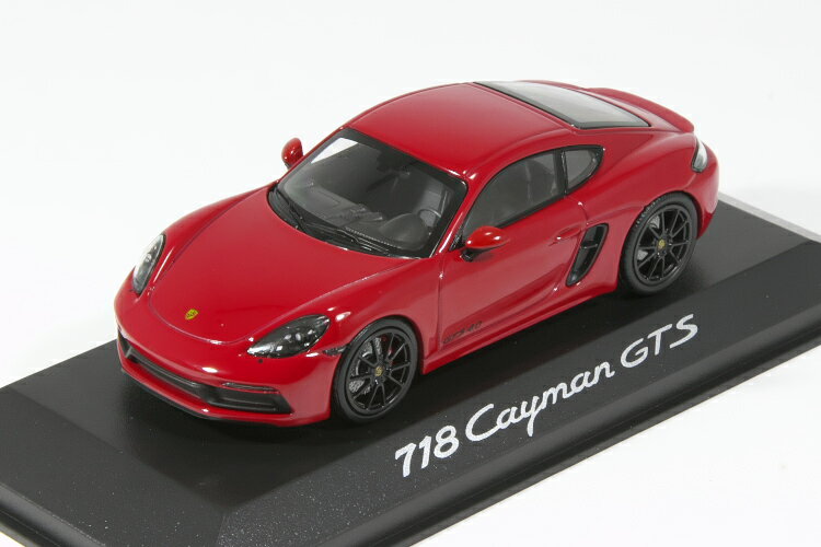 ミニチャンプス 1/43 ポルシェ 718 ケイマン GTS 4.0 982 レッド 2020 Porsche 718 Cayman