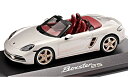 ミニチャンプス 1/43 ポルシェ 718 982 ボクスター 25周年 GT シルバー メタリック Minichamps 1:43 Porsche 718 982 Boxster 25 Years GT silver metallic