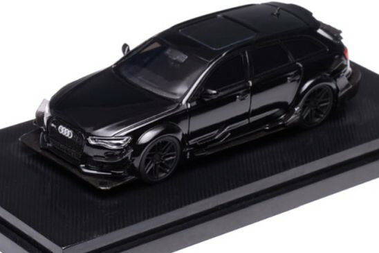 GLM 1/64 アウディ A6 RS6 アバント レース ダーウィンプロ ワイドボディ 2017 ブラック 399台限定GLM-MODELS 1:64 AUDI A6 RS6 AVANT RACE DARWINPRO WIDEBODY 2017 BLACK LIMITED 399 ITEMS