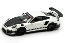 ミニチャンプス 1/43 ポルシェ 911 (991 2) GT2 RS MR マンタイ レーシング 2018 ホワイト / ブラック 300台限定Minich...