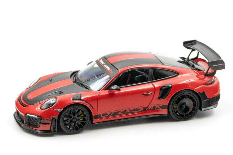 ミニチャンプス 1/43 ポルシェ 911 (991 2) GT2 RS MR マンタイ レーシング レコードラップ 2018 ラーズ カーン 300台限定Minichamps 1:43 Porsche 911 (991 2) GT2 RS MR Manthey Racing Record lap 2018 Lars Kern Limited Edition 300 pcs.