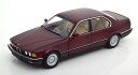 ミニチャンプス 1/18 BMW 730i E32 1986 ダークレッド メタリック 開閉Minichamps 1:18 BMW 730i E32 1986 ...