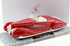 ミニチャンプス 1/18 ドライエ タイプ 165 カブリオレ レッド マリン自動車博物館 1939 Minichamps 1:18 Delahaye Type 165 Cabriolet red The Mullin Automotive Museum 1939