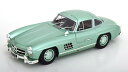 ミニチャンプス 1/18 メルセデス・ベンツ 300 SL W198 ガルウィング 1955 ライトグリーン 390台限定 開閉Minichamps 1:18 ...