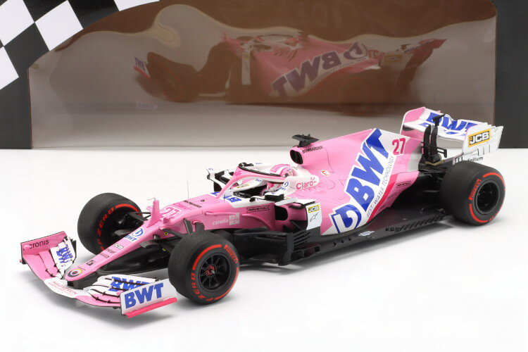 ミニチャンプス 1/18 BWT レーシング・ポイント #27 70周年記念GP F1チーム 2020 ニコ・ヒュルケンベルグ 432台限定 Minichamps 1:18 BWT Racing Point #27 70th Anniversary GP F1 Team 2020 Nico H?lkenberg Limitation 432 pcs.