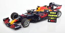ミニチャンプス 1/18 レッドブル RB16B 優勝 アブダビGP ワールドチャンピオン 2021 フェルスタッペン ピットボード付き 5262台限定Mini...