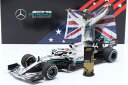訳アリ ミニチャンプス 1/18 メルセデスベンツ AMG F1 W10 #44 アメリカGP フォーミュラ 1 ワールドチャンピオン 2019 L. Hami...