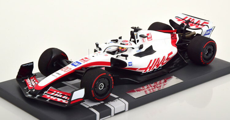 ミニチャンプス 1/18 ハース VF-22 バーレーングランプリ 2022 マグヌッセン 480台限定Minichamps 1:18 Haas VF-22 GP Bahrain 2022 Magnussen Limited Edition 480 pcs