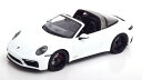 ミニチャンプス 1/18 ポルシェ 911 (992) タルガ 4 GTS 2021 ホワイトMinichamps 1:18 Porsche 911 (992) Targa 4 GTS 2021 white