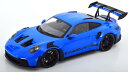 ミニチャンプス 1/18 ポルシェ 911 (992) GT3 RS リム ブラック 2023 ブルー 300台限定Minichamps 1:18 Porsch...