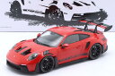 ミニチャンプス 1/18 ポルシェ 911 (992) GT3 RS 2023 レッド/ ブラックリム 300台限定 Minichamps 1:18 Porsche 911 (992) GT3 RS year 2023 red / black rims Limited Edition 300 pcs