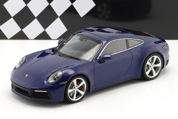 ~j`vX 1/18 |VF 911 (992) J 4S 2019 u[^bN 354 Minichamps 1:18 Porsche 911 (992) Carrera 4S year 2019 gentian blue metallic Limited Edition 354 pcs