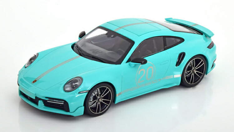 ミニチャンプス 1/18 ポルシェ 911 (992) ターボS スポーツ デザイン 2021 ミント504台限定Minichamps 1:18 Porsche 911 (992) Turbo S Sport Design 2021 mint Limited Edition 504 pcs