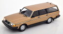 ミニチャンプス 1/18 ボルボ 240 GL ブレーク 1986 ゴールデン 402台限定Minichamps 1:18 Volvo 240 GL Break 1986 golden Limited Edition 402 pcs