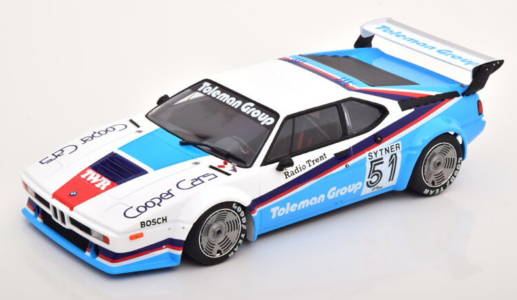 ~j`vX 1/18 BMW M1 E26 #51 vJ[ V[Y 1979 300Minichamps 1:18 BMW M1 E26 No 51 Procar Series 1979 Sytner Limited Edition 300 pcs