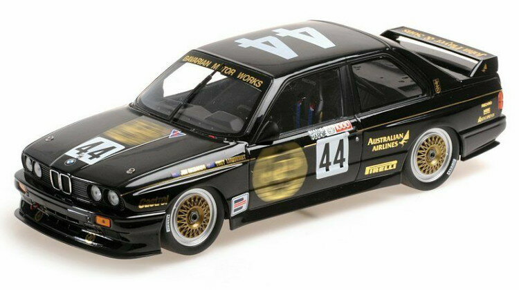 ミニチャンプス 1/18 BMW M3 #44 優勝 Div. 2 1000km バサースト 1987 JPS チーム 1002台限定Minichamps 1:18 BMW M3 #44 Winner Div. 2 1000km Bathurst 1987 JPS Team BMW Limited Edition 1002 pcs
