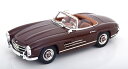 ミニチャンプス 1/18 メルセデスベンツ 300 SL ロードスター 1957 ダークレッド 開閉Minichamps 1:18 Mercedes-Benz ...