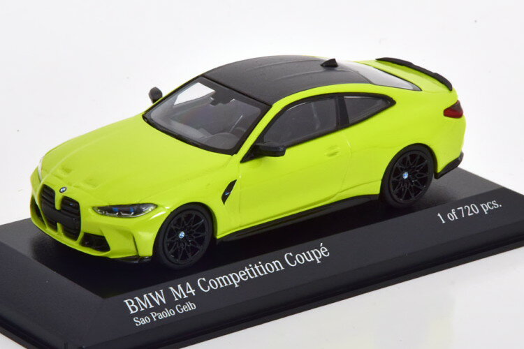 ߥ˥ץ 1/43 BMW M4 ڥƥ  2020 饤ȥ꡼ 720 Minichamps 1:43 BMW M4 Competition Coupe 2020 lightgreen Limited Edition 720 pcs